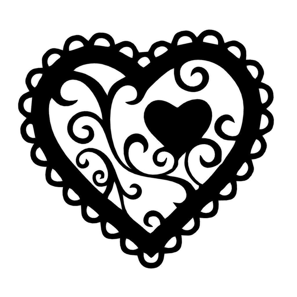 Hearts Decor Art 3D print model_6