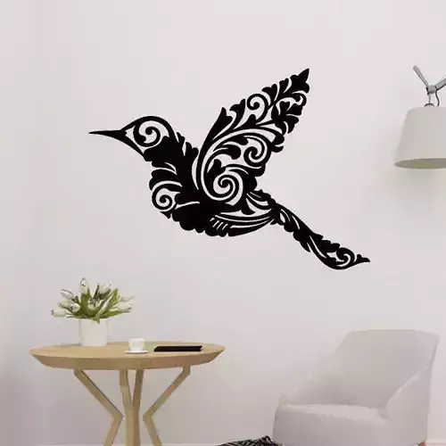 Bird Decoration 2D Wall Art