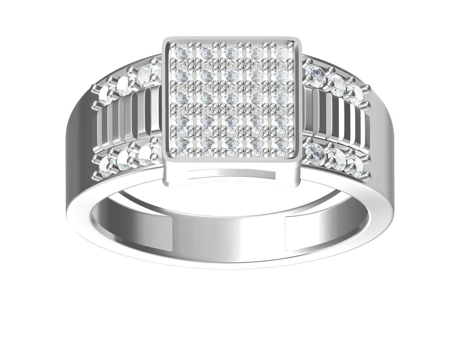 Man Ring-03 3D print model_6