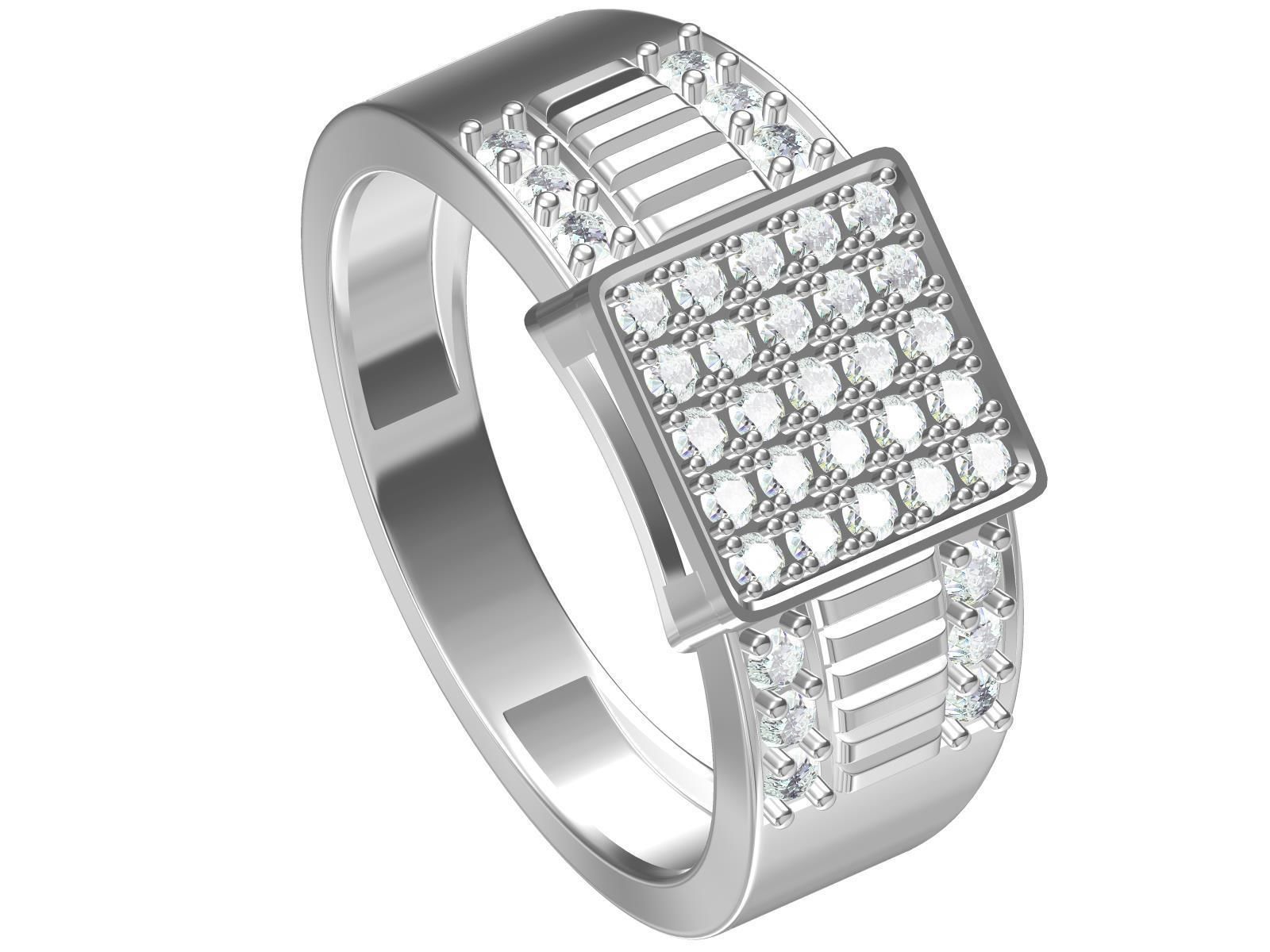 Man Ring-03 3D print model_3