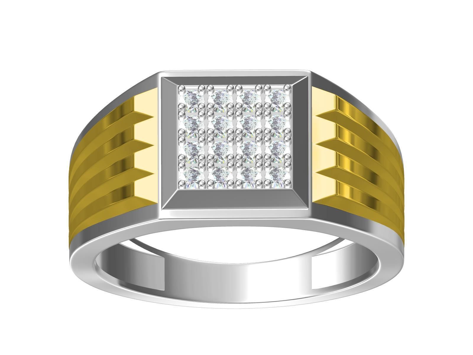 Man Ring-05 3D print model_4