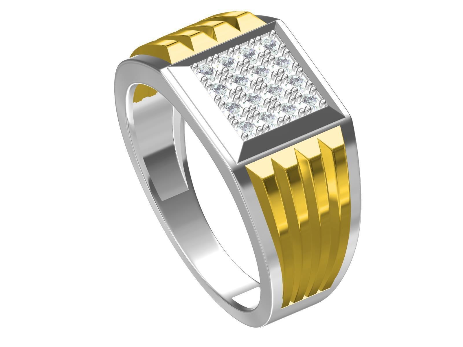 Man Ring-05 3D print model_1