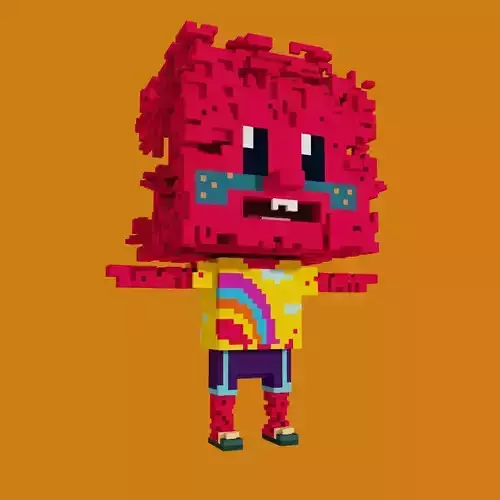 Redrobot pixel character