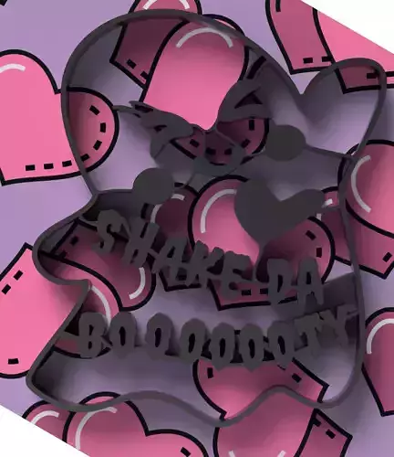 Valentine Booooty Ghost 