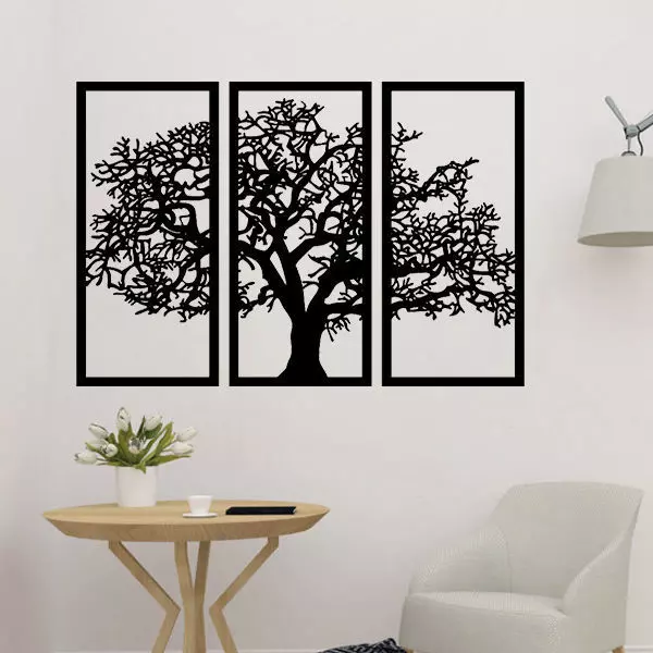 Wall Decor Tree 2D Art 3D print model_0
