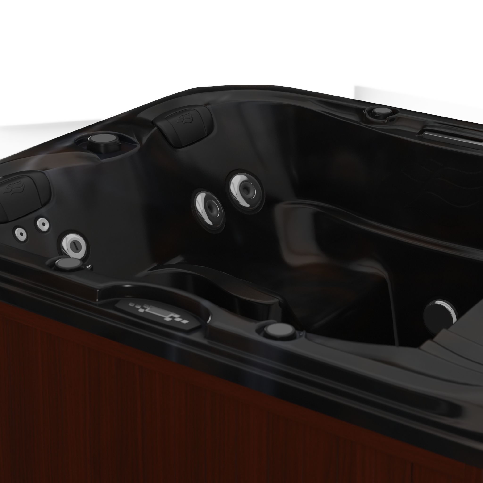 3D model of Hot Tub Jacuzzi Sundance Spas Dover Low-poly 3D model_1