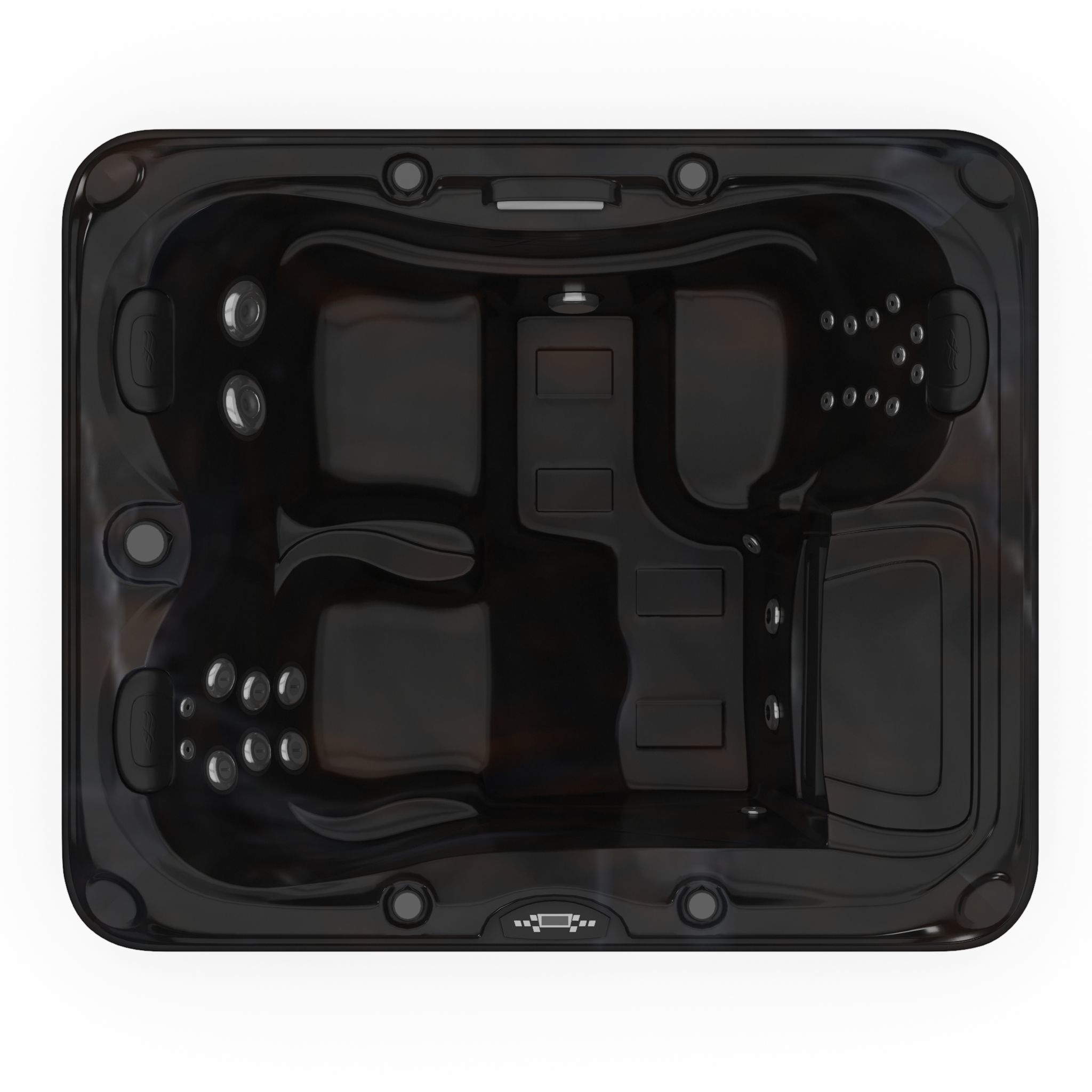 3D model of Hot Tub Jacuzzi Sundance Spas Dover Low-poly 3D model_3