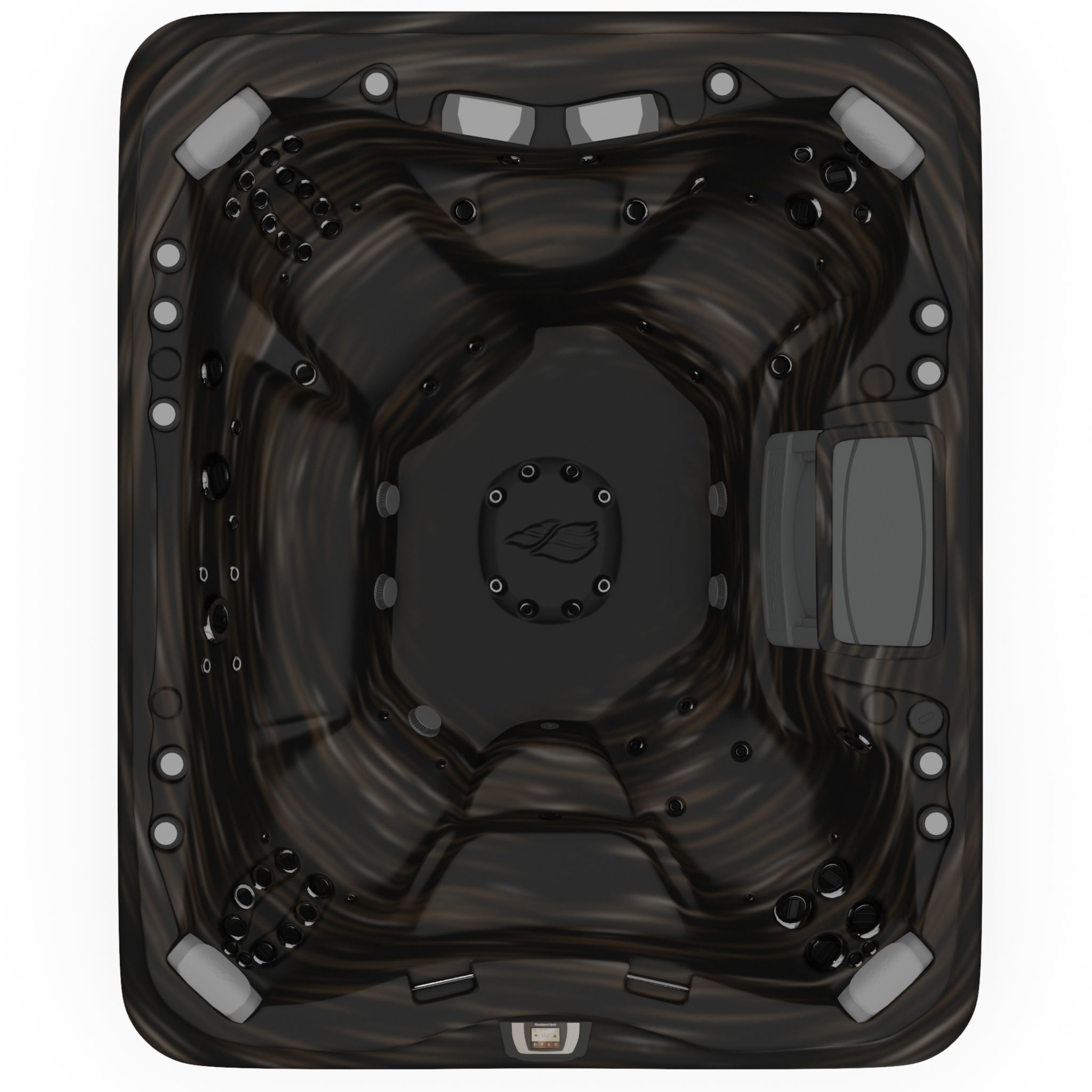 3D model of Hot Tub Jacuzzi Sundance Spas Aspen Low-poly 3D model_1