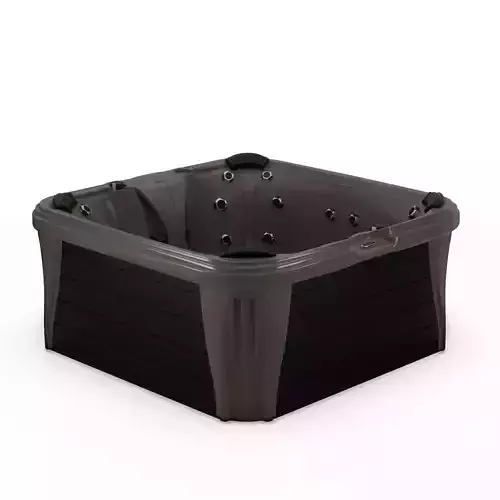 3D model of Hot Tub Jacuzzi Sundance Spas Brook Low-poly 3D model