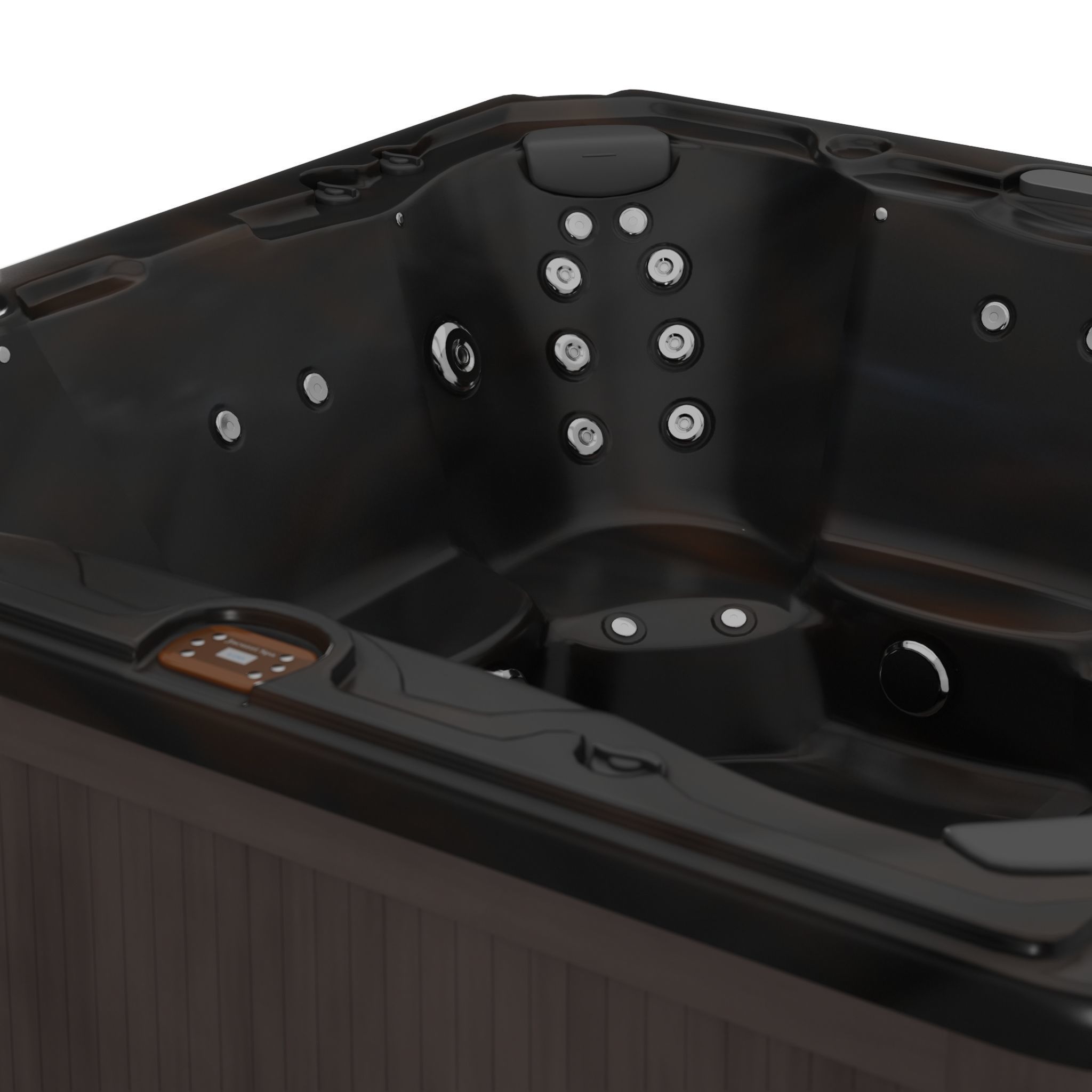 3D model of Hot Tub Jacuzzi Sundance Spas McKinley Low-poly 3D model_3