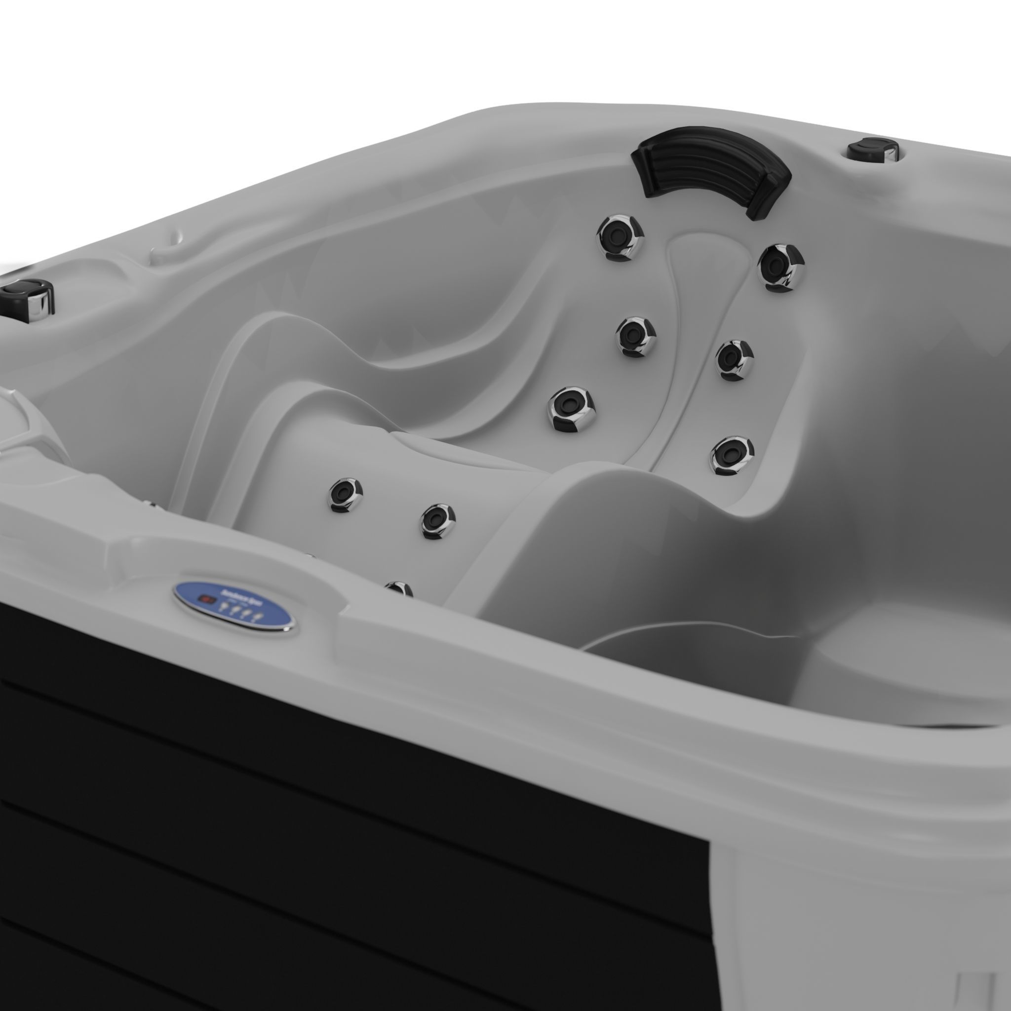 3D model of Hot Tub Jacuzzi Sundance Spas Berkeley Low-poly 3D model_3