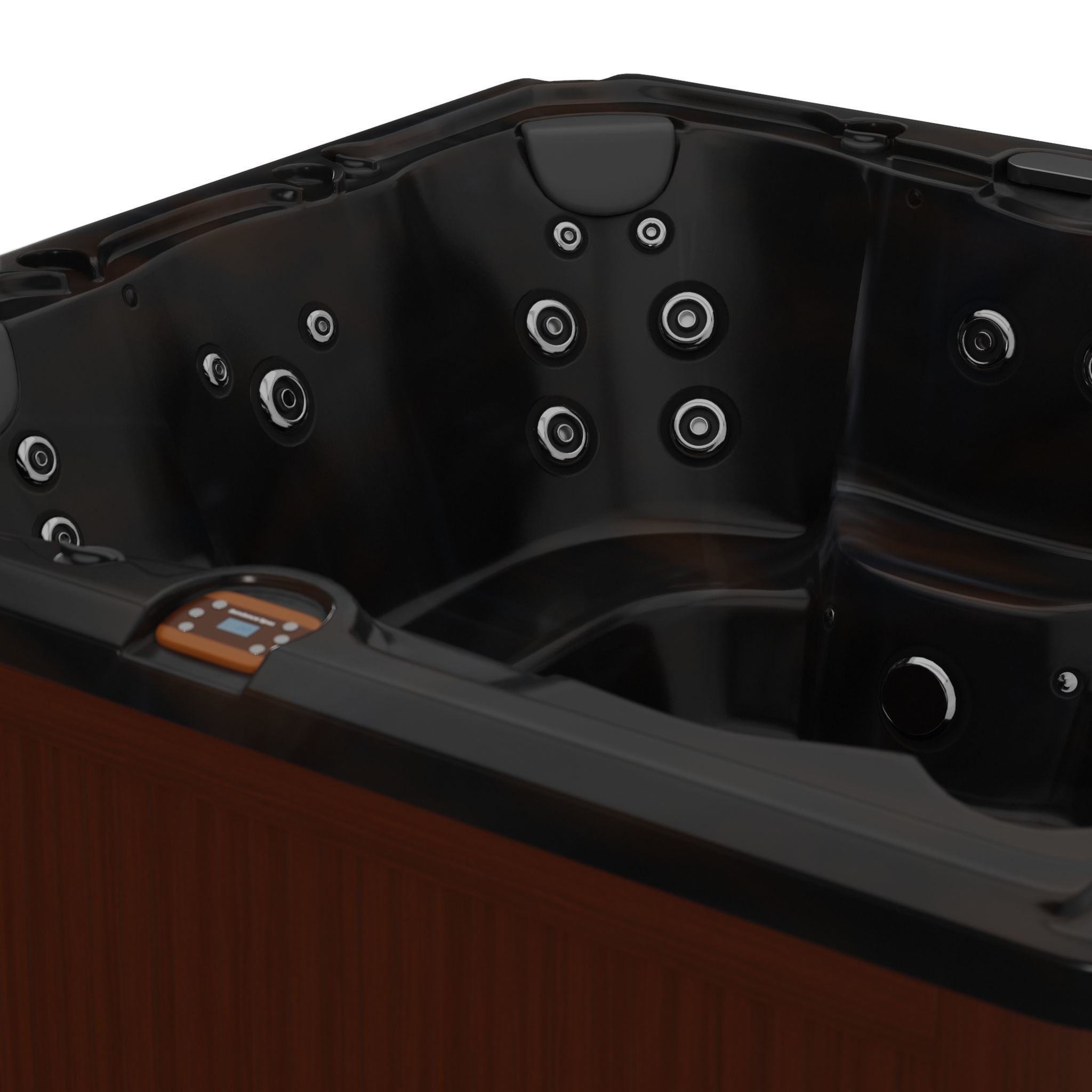 3D model of Hot Tub Jacuzzi Sundance Spas Peyton Low-poly 3D model_3