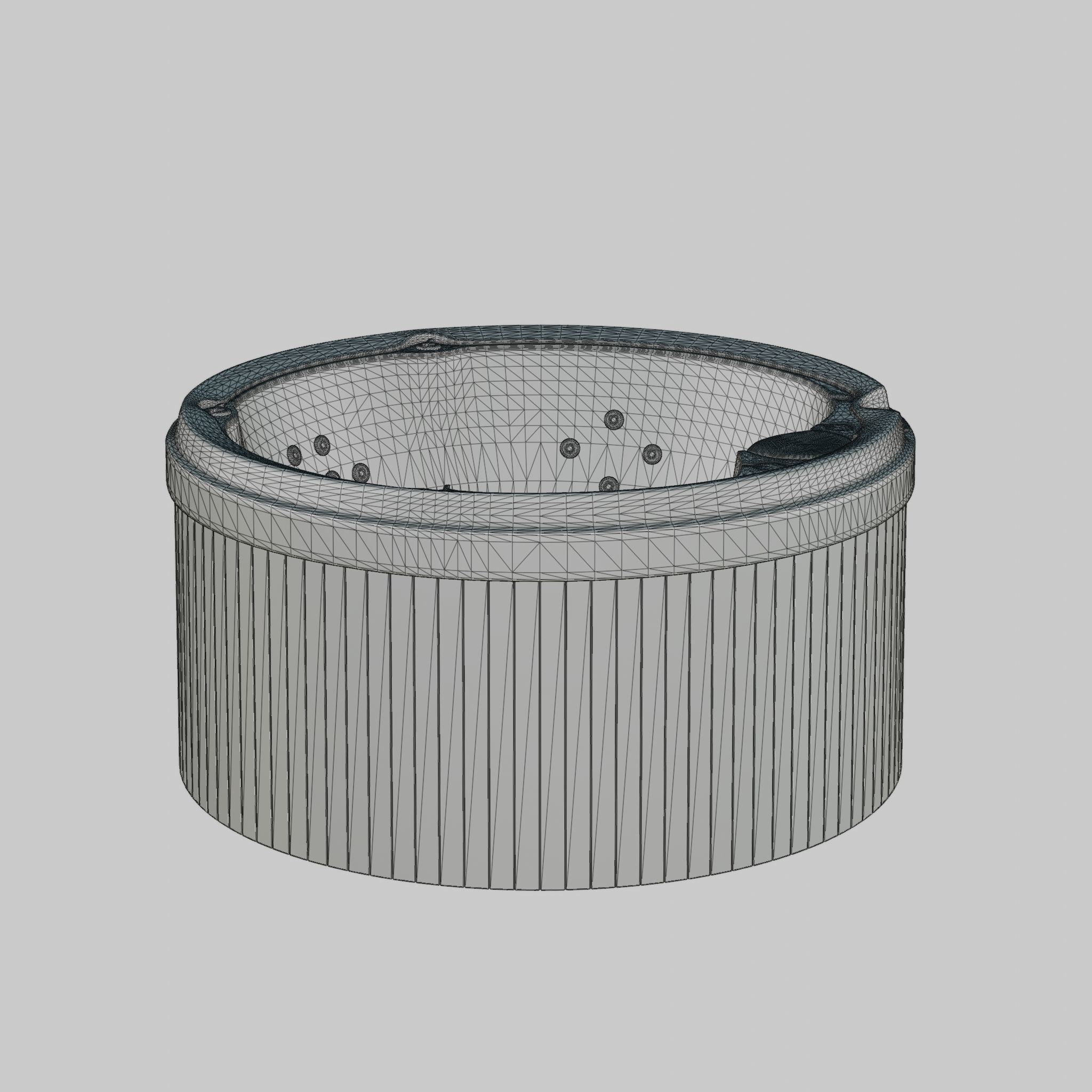 3D model of Hot Tub Jacuzzi Sundance Spas Denali Low-poly 3D model_6