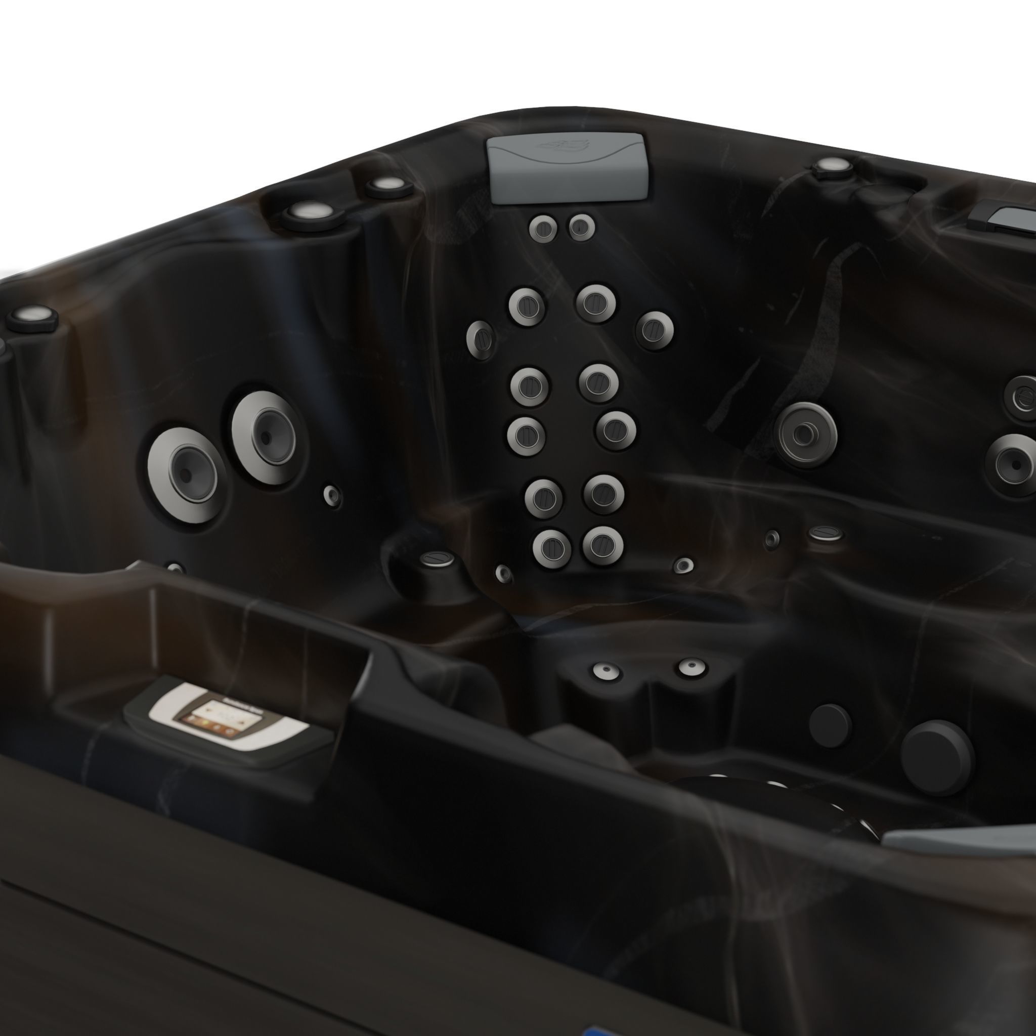 3D model of Hot Tub Jacuzzi Sundance Spas Optima Low-poly 3D model_3