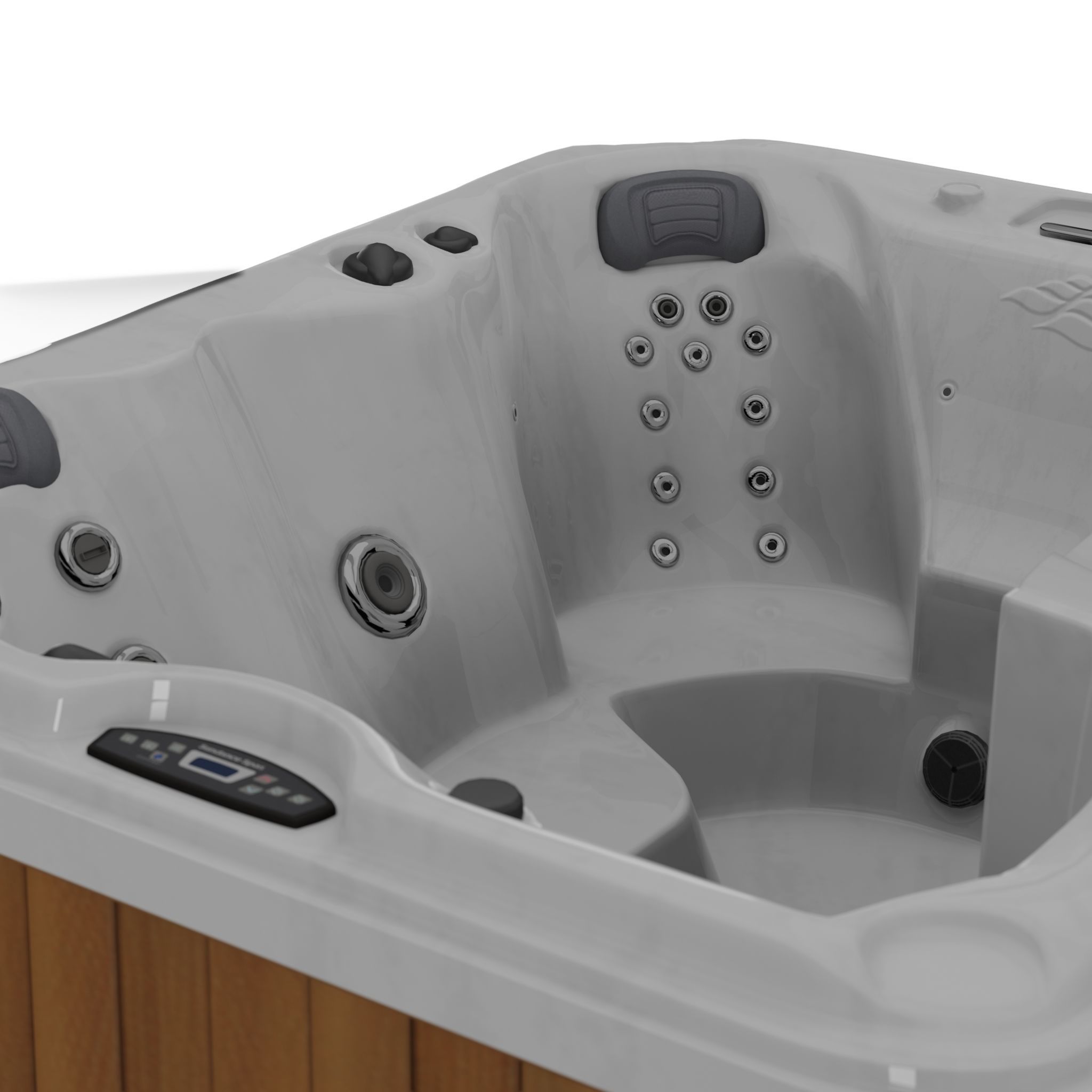 3D model of Hot Tub Jacuzzi Sundance Spas Montclair Low-poly 3D model_3