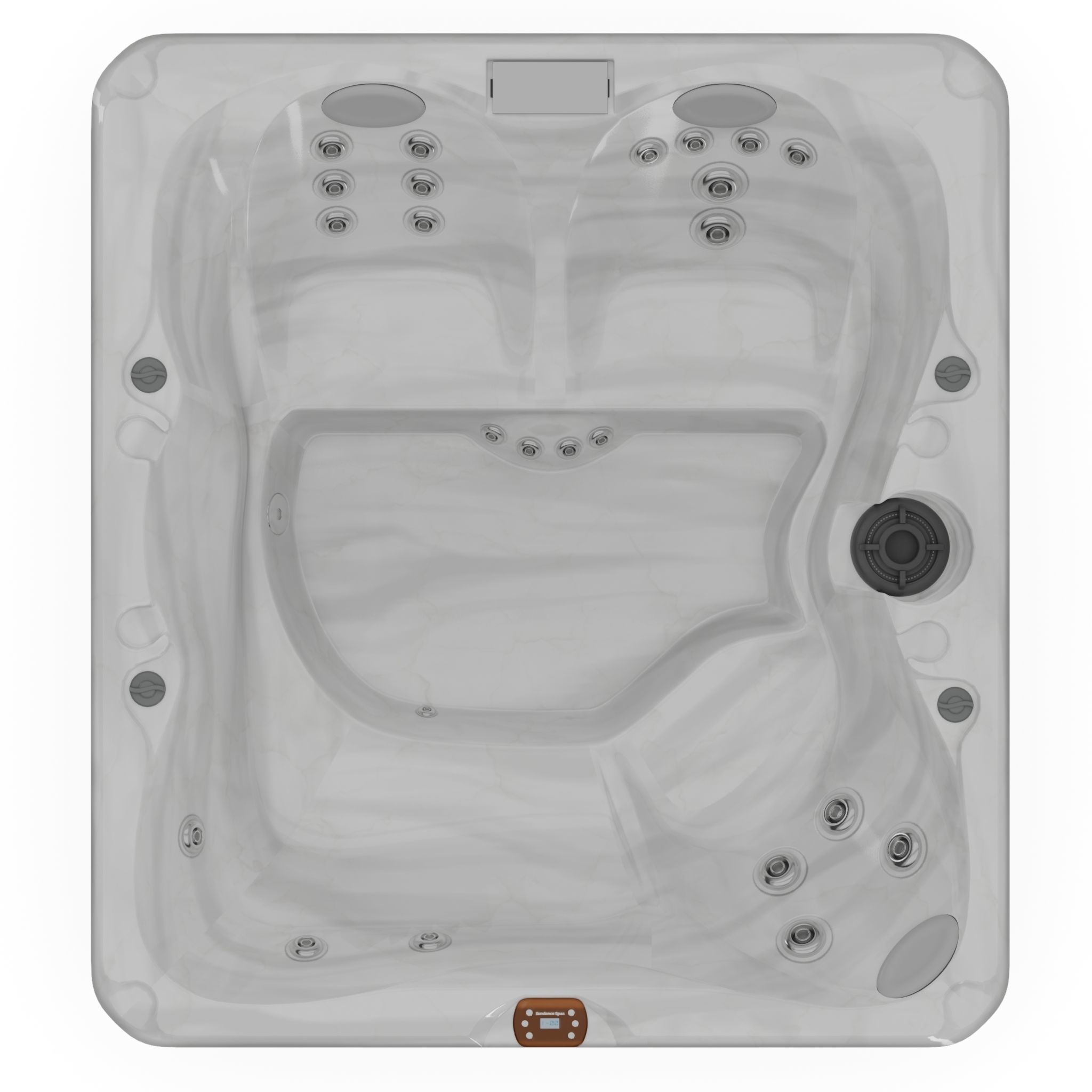3D model of Hot Tub Jacuzzi Sundance Spas Prado Low-poly 3D model_1