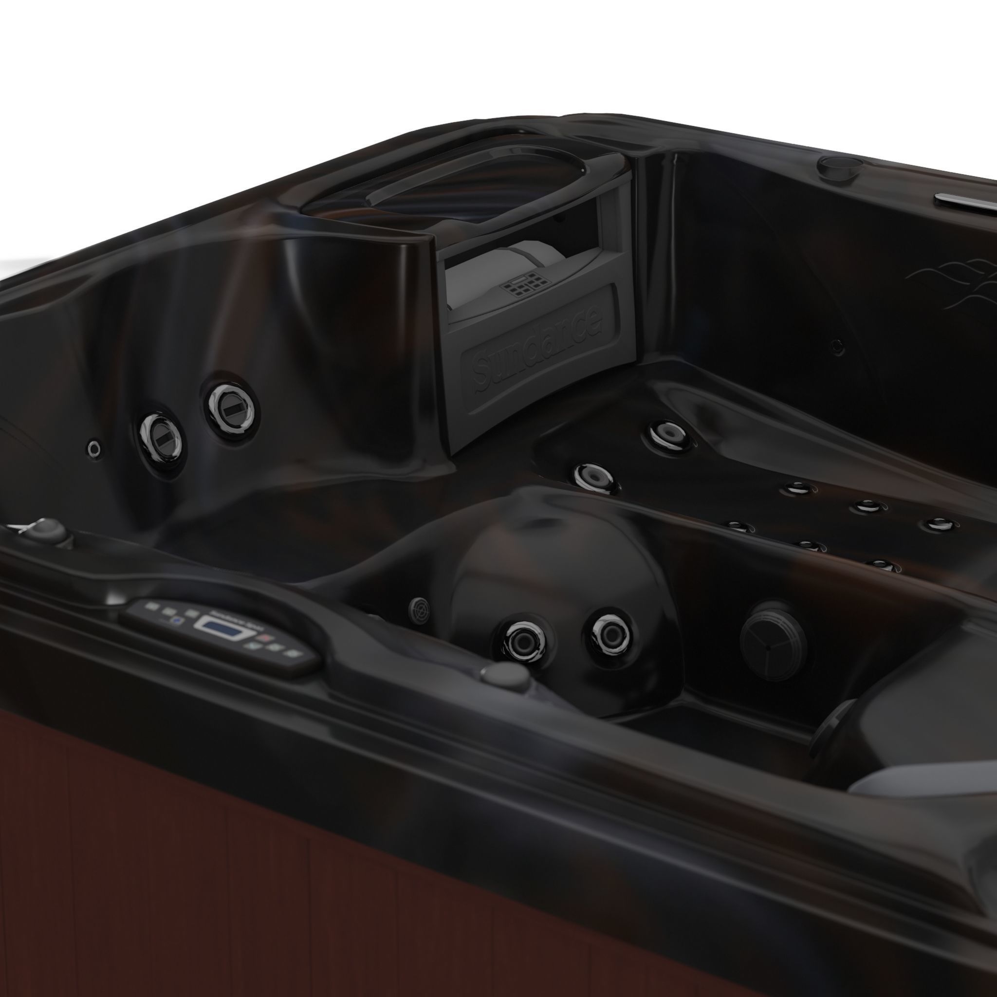 3D model of Hot Tub Jacuzzi Sundance Spas Hamilton Low-poly 3D model_3