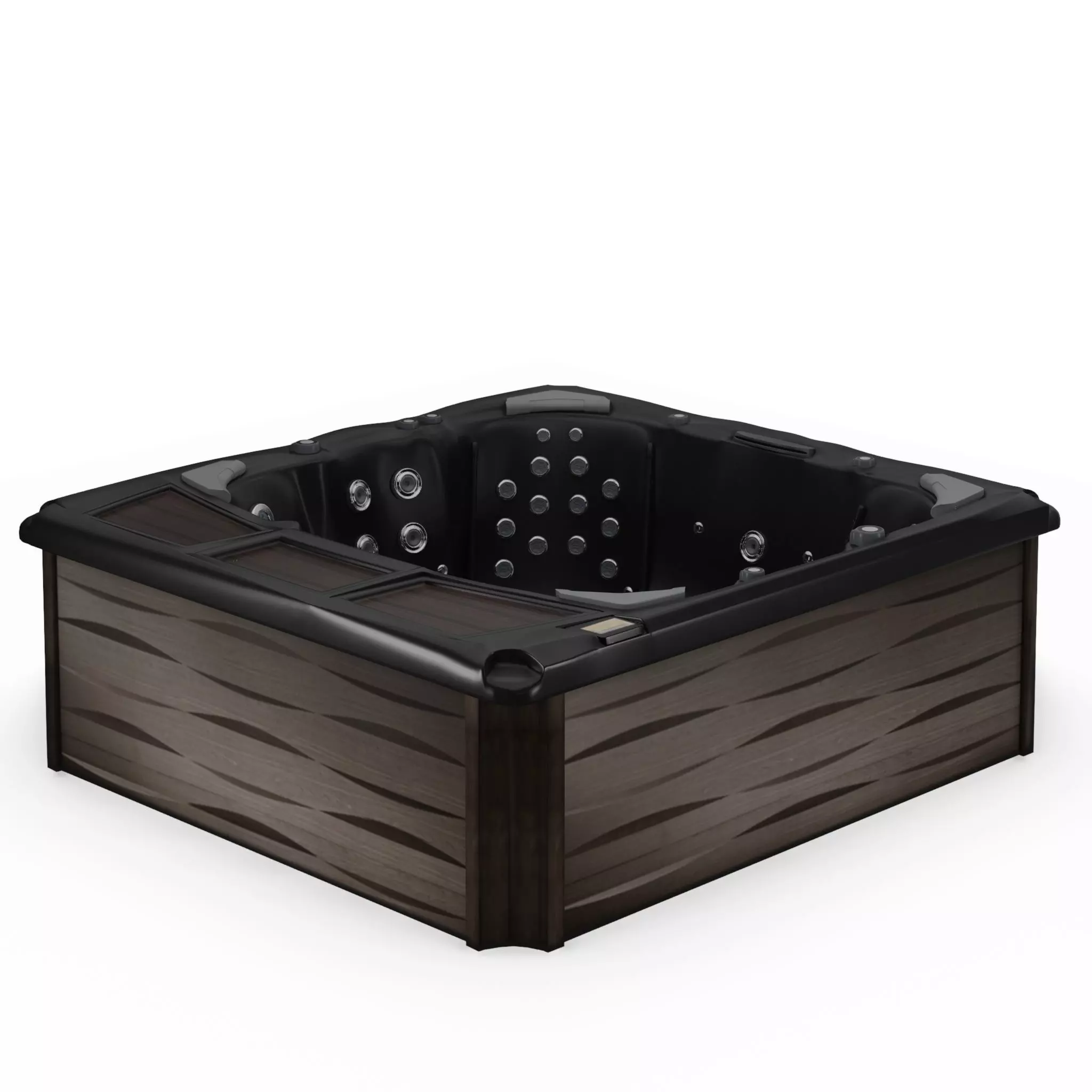 3D model of Hot Tub Jacuzzi Sundance Spas Kingston Low-poly 3D model_0