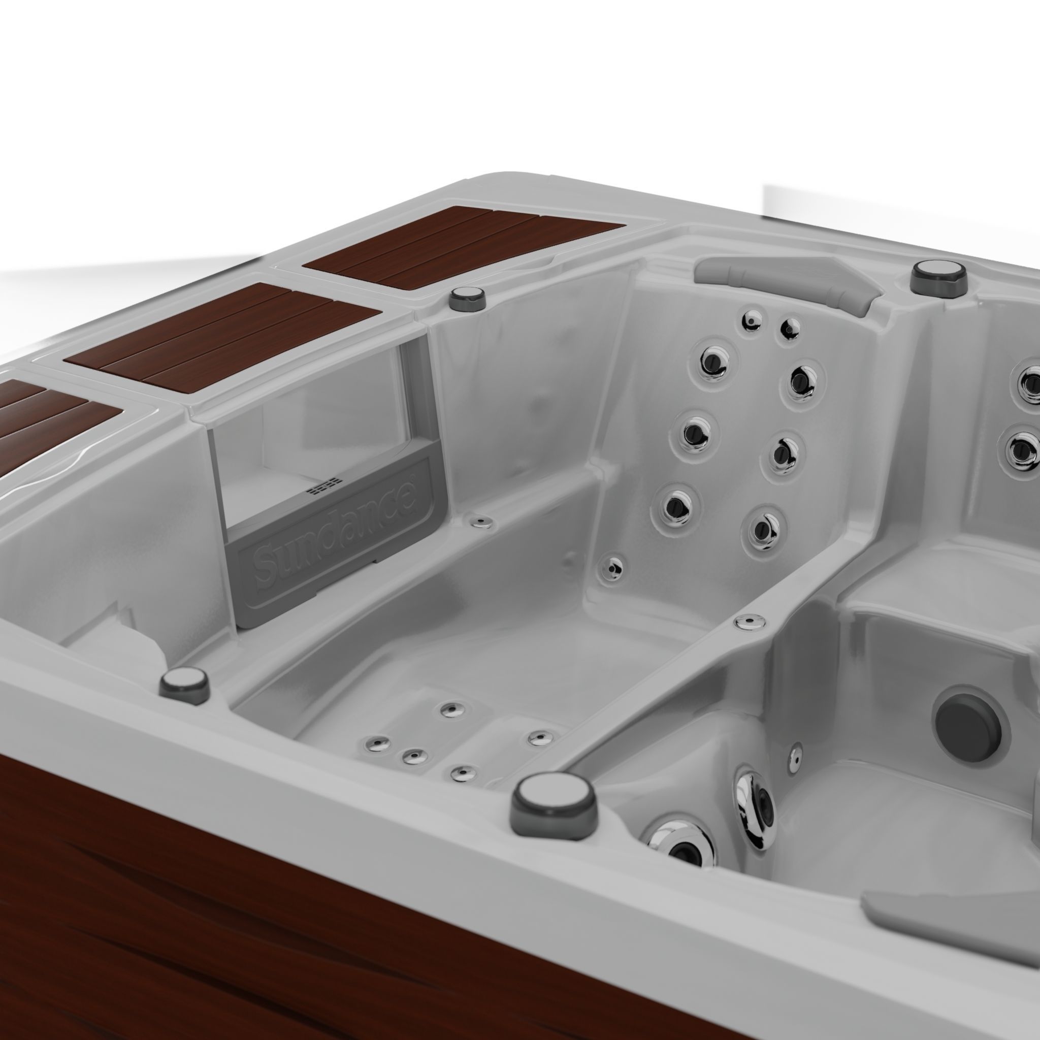 3D model of Hot Tub Jacuzzi Sundance Spas Claremont Low-poly 3D model_3