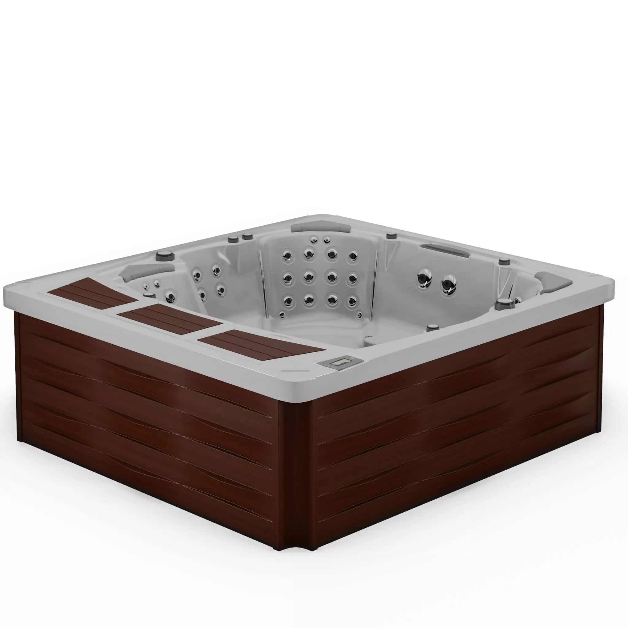 3D model of Hot Tub Jacuzzi Sundance Spas Claremont Low-poly 3D model_0