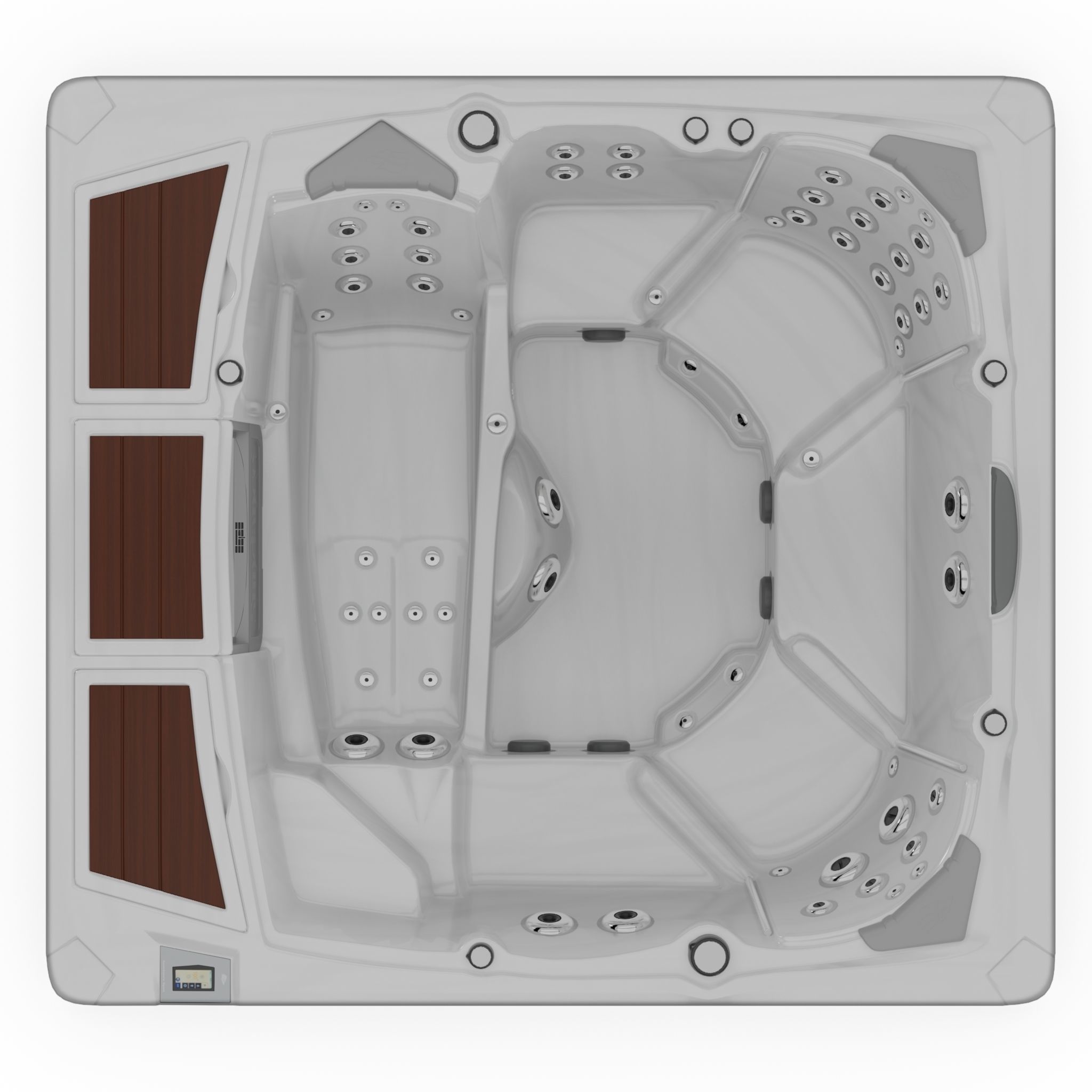 3D model of Hot Tub Jacuzzi Sundance Spas Claremont Low-poly 3D model_1