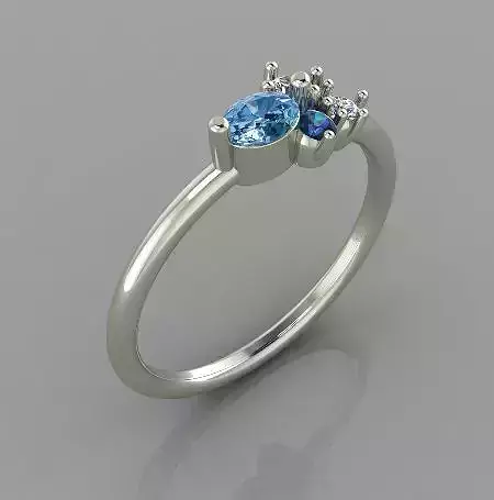 Jewellery Ring 3d Print model