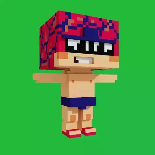 Spiderman pixel boy minecraft