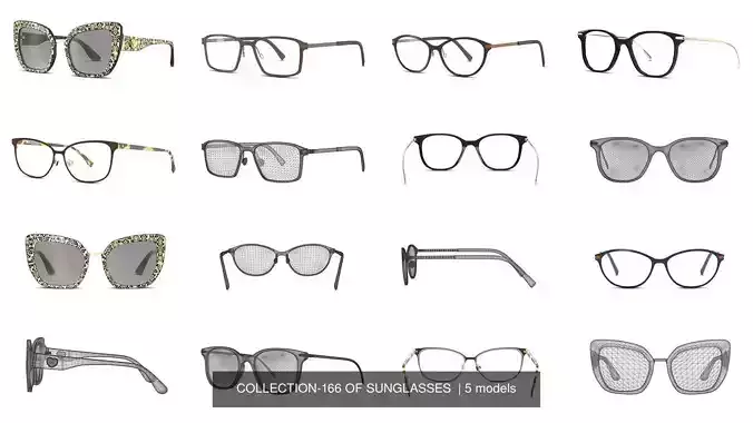 COLLECTION-166 OF SUNGLASSES   COLLECTION-166 OF SUNGLASSES