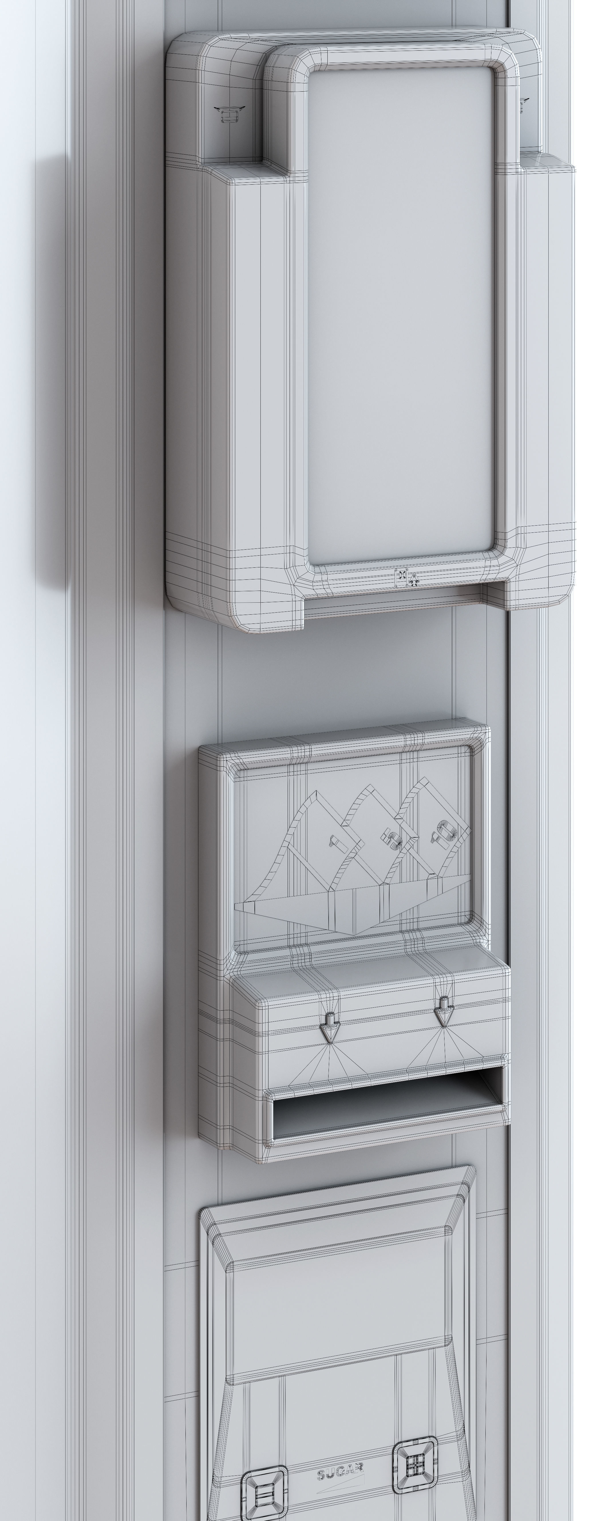 Vending coffee machine Terminal 3D model_18