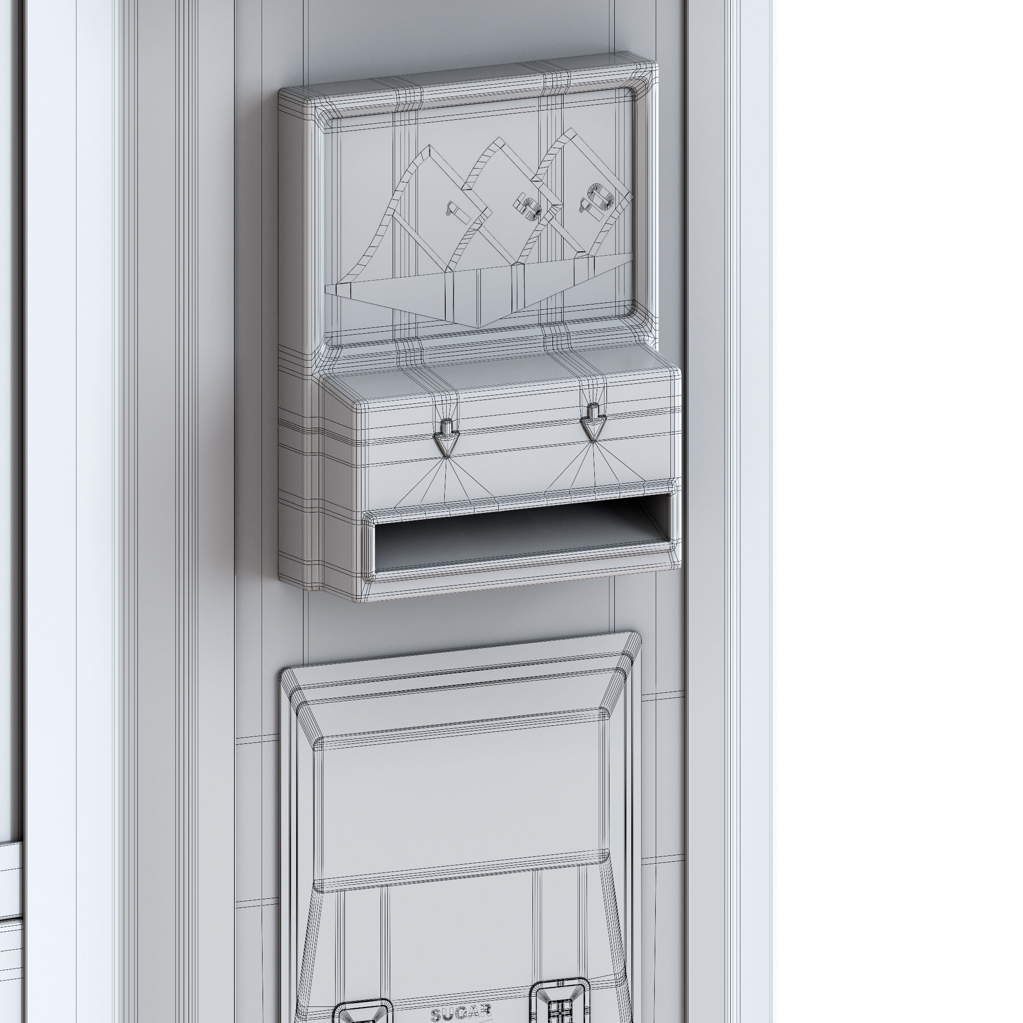 Vending coffee machine Terminal 3D model_12