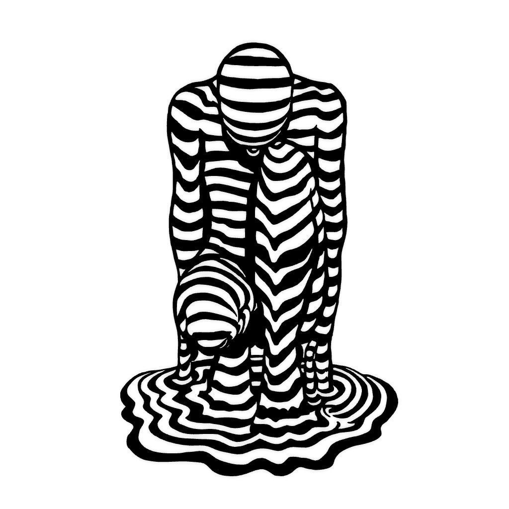 Human Mural Wall Art Decor 3D print model_2