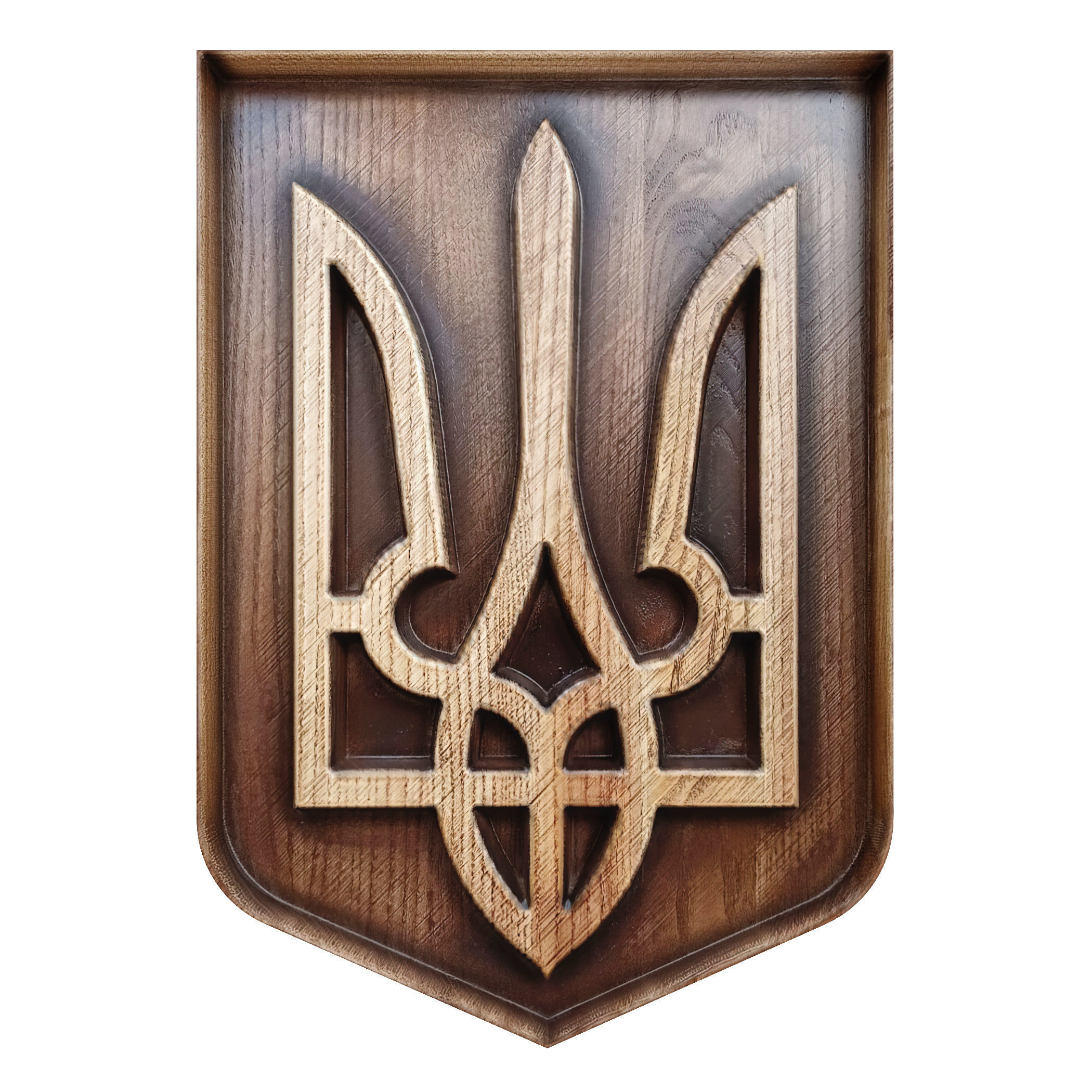 Emblem of Ukraine 3D model_13