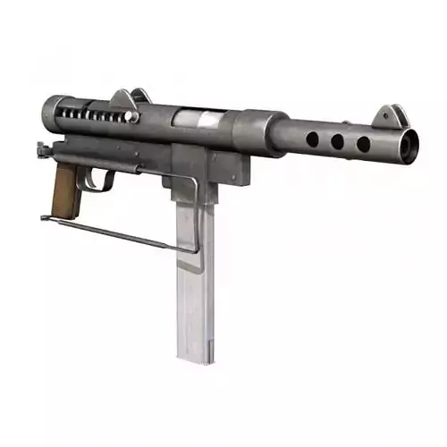 Carl Gustav M45 - Swedish K SMG 3D model