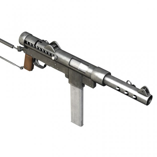 Carl Gustav M45 - Swedish K SMG 3D model_7