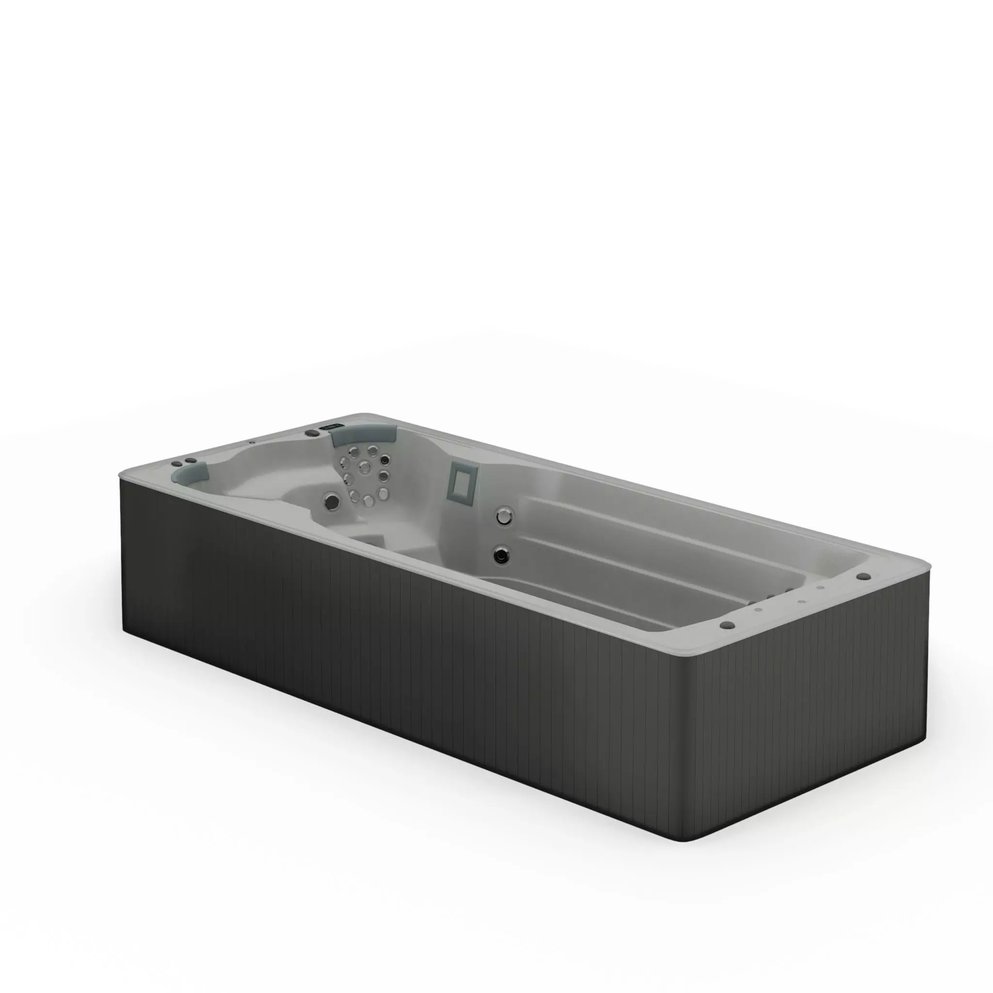 3D model of Hot Tub Jacuzzi Swim Life DualStream  Low-poly 3D model_0