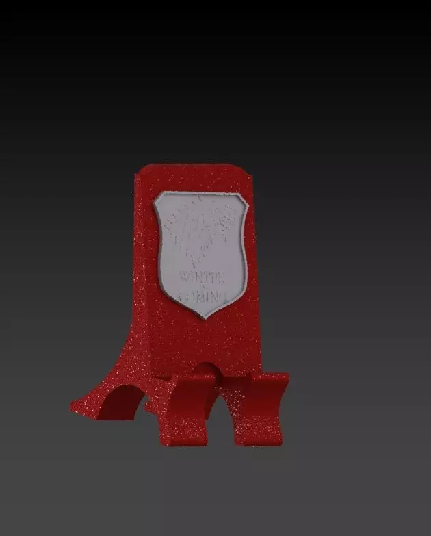 Stark House Phone Holder Game Of Thrones 3D print model