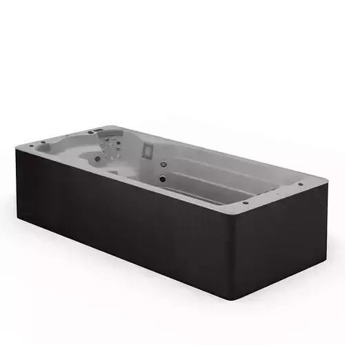 3D model of Hot Tub Jacuzzi Swim Life SwimStream  Low-poly 3D model