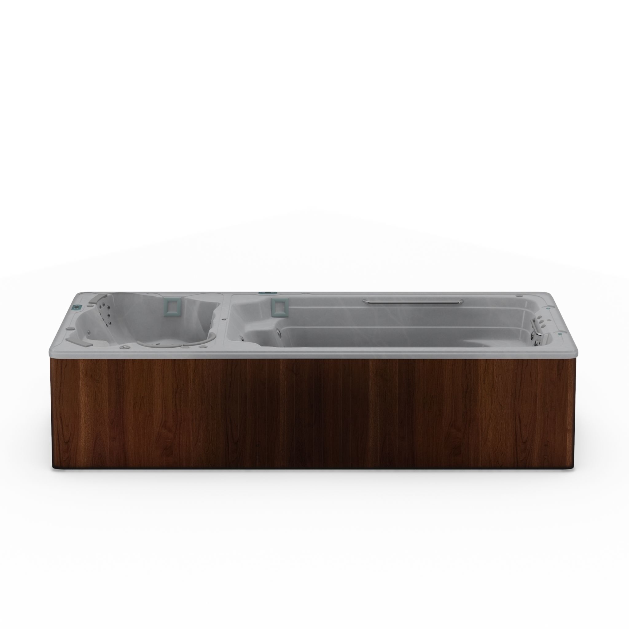 3D model of Hot Tub Jacuzzi Swim Life DualStream 19 Low-poly 3D model_2