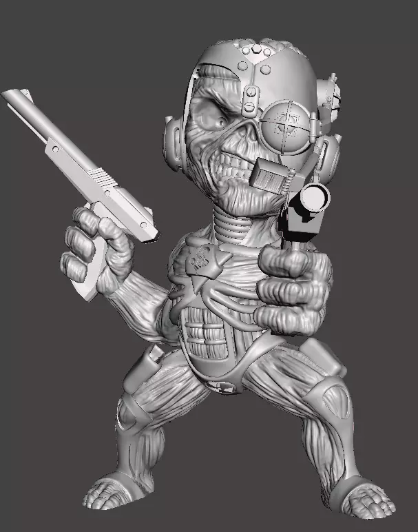 ED CHIBI android 3D print model_0