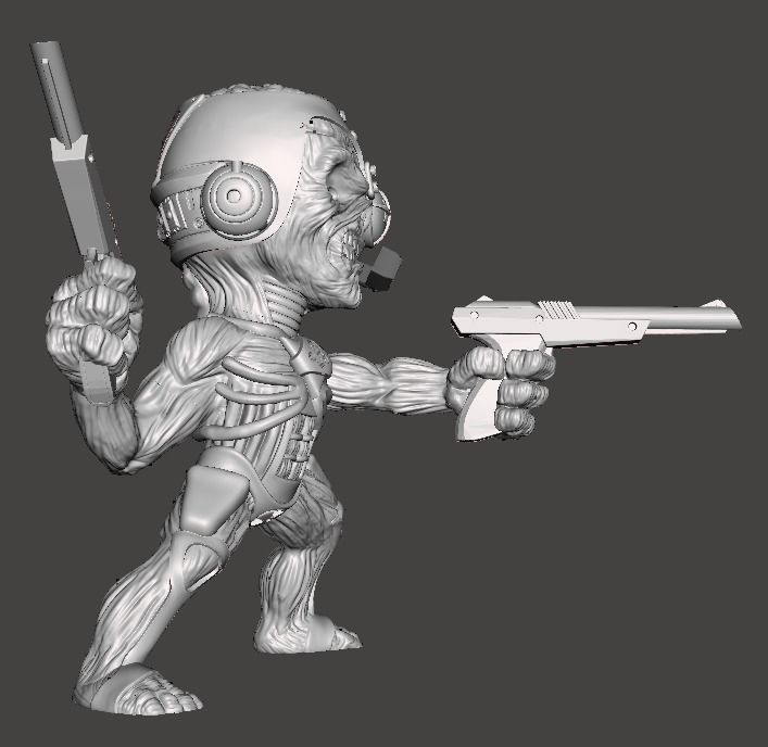 ED CHIBI android 3D print model_1