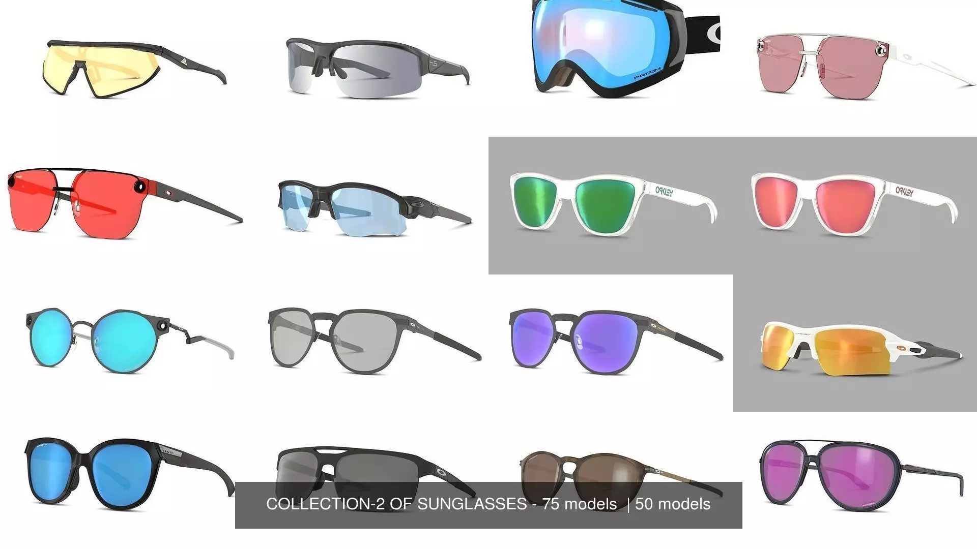 COLLECTION-2 OF SUNGLASSES - 75 models  _0