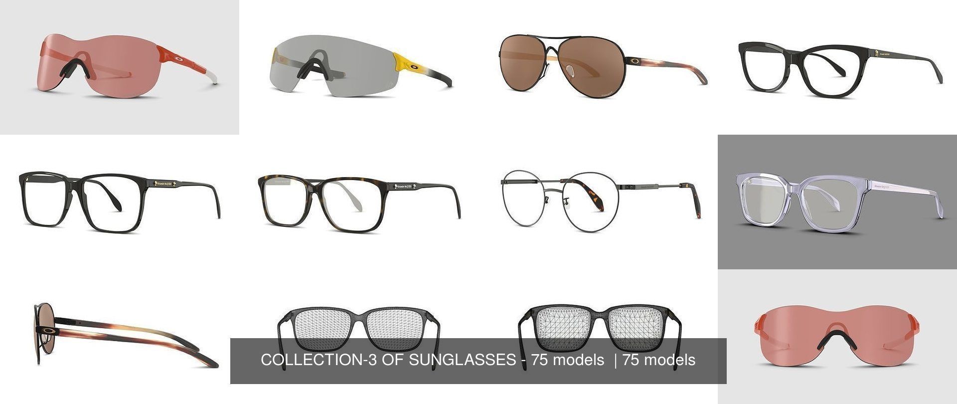 COLLECTION-3 OF SUNGLASSES - 75 models  _8