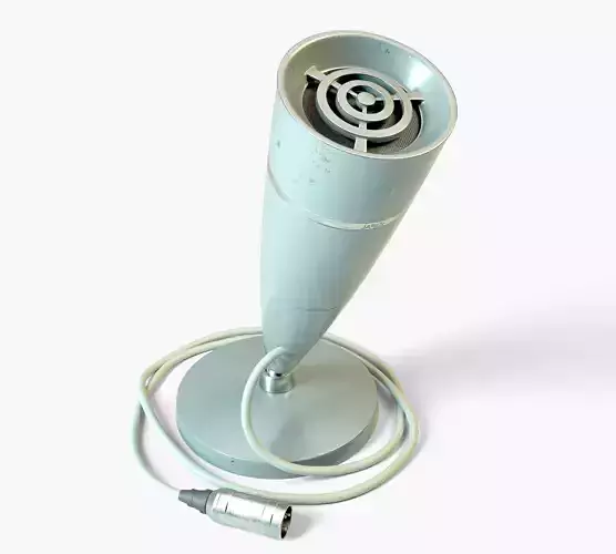 Vintage Japanese Desk Microphone