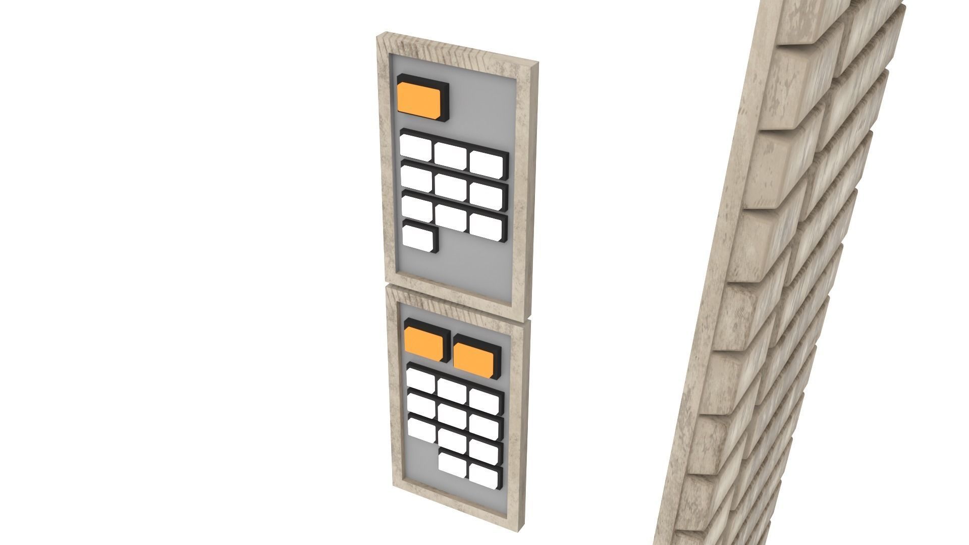 Cantina main door 1-12 scale Blackseries Free 3D print model_4