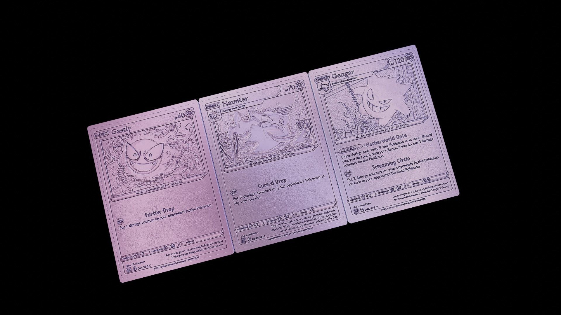 GASTLY EVOLUTIONS POKEMON 3D print model_1