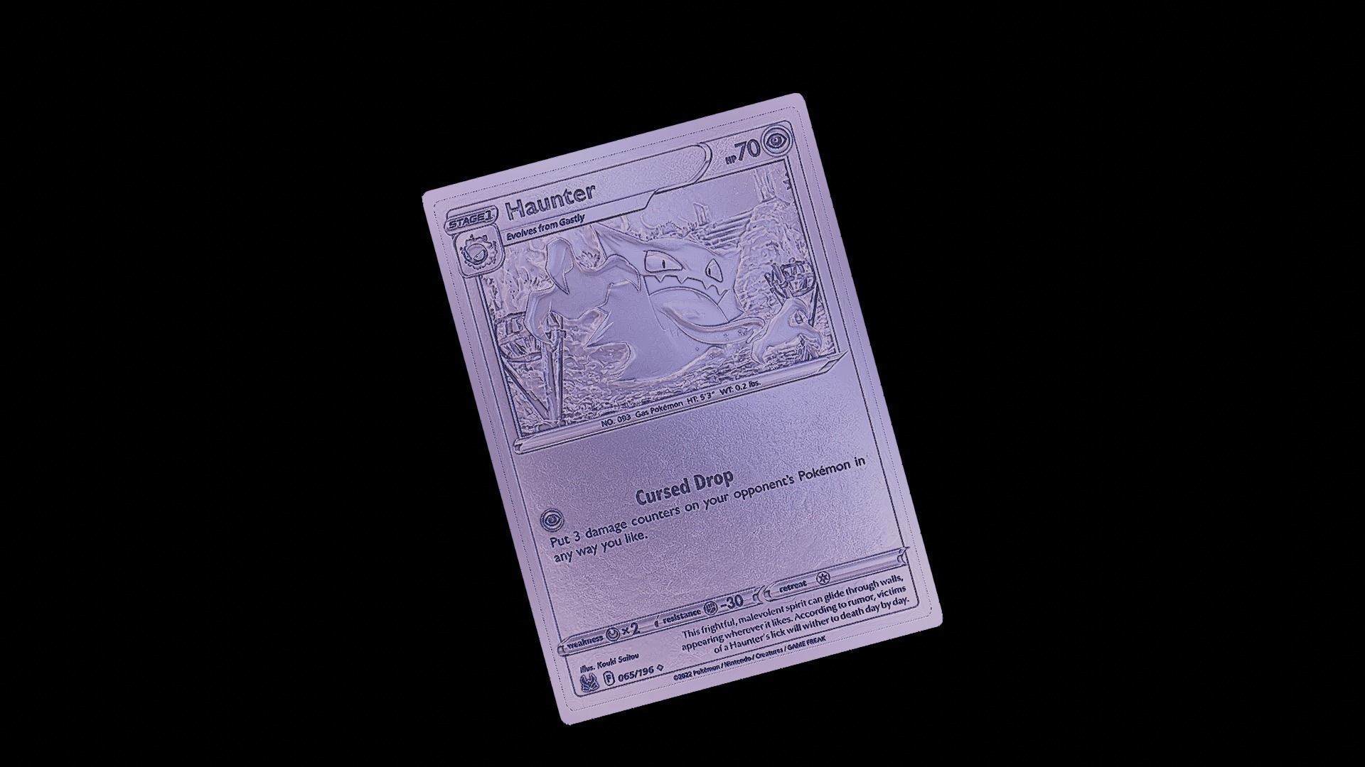 GASTLY EVOLUTIONS POKEMON 3D print model_8