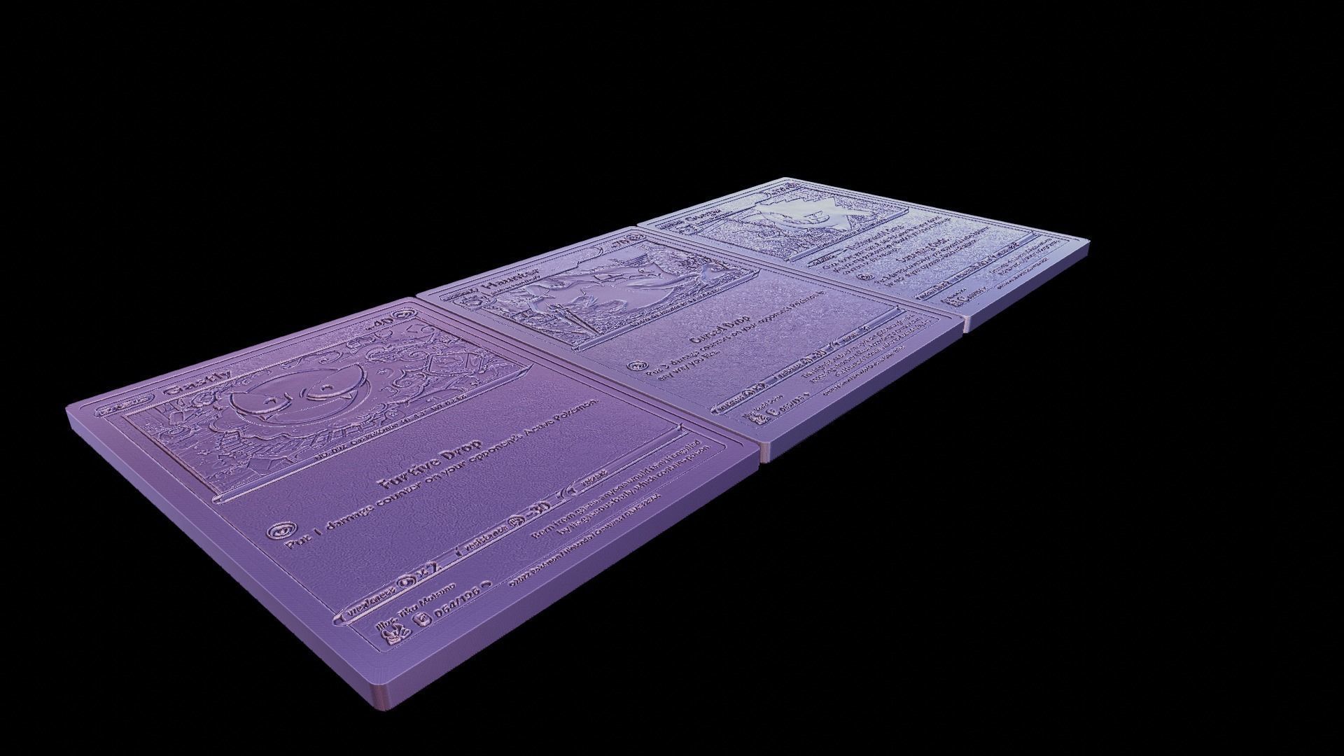 GASTLY EVOLUTIONS POKEMON 3D print model_2