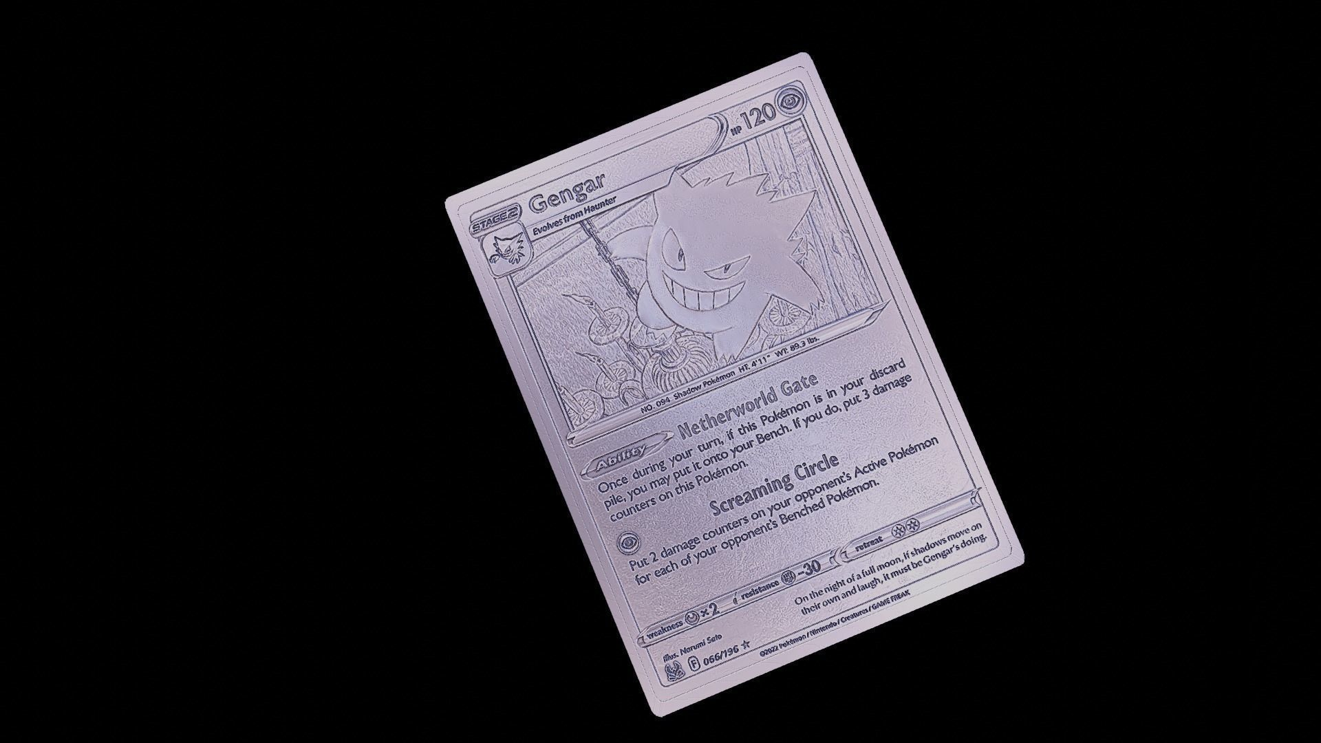 GASTLY EVOLUTIONS POKEMON 3D print model_7