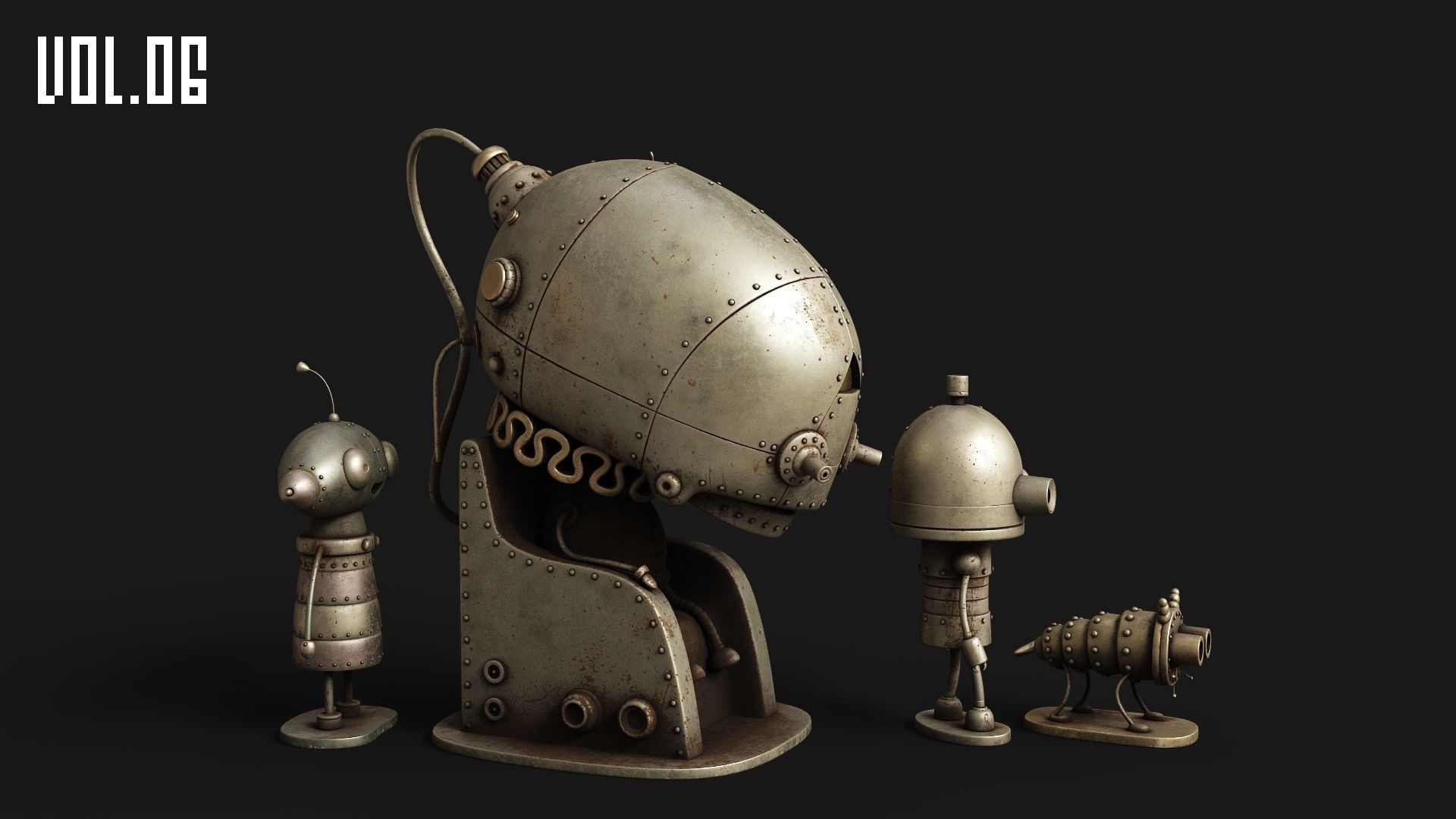 Machinarium Indie Edition Low-poly 3D model_20