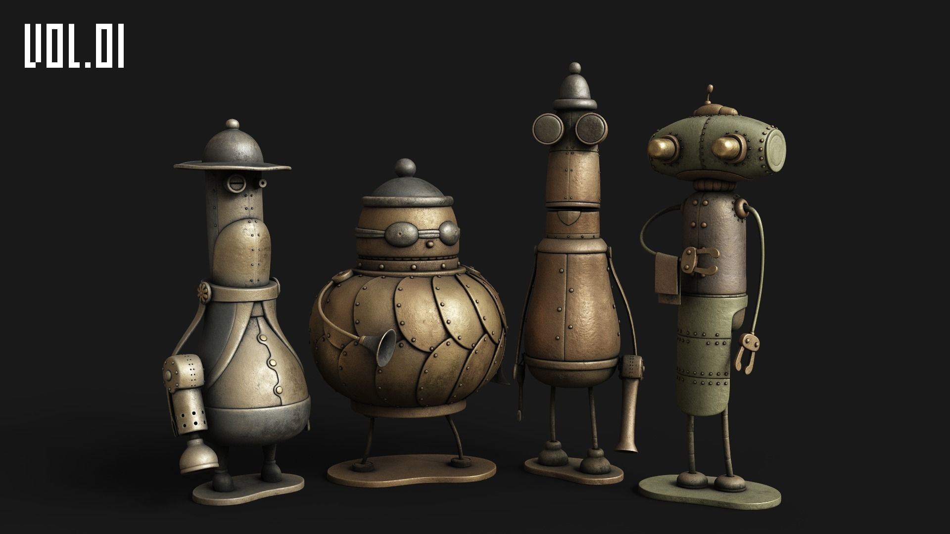 Machinarium Indie Edition Low-poly 3D model_4
